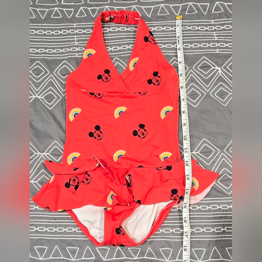 Hanna Andersson Mickey Mouse One Piece Bathing Suit Size 3T - Picture 2 of 6